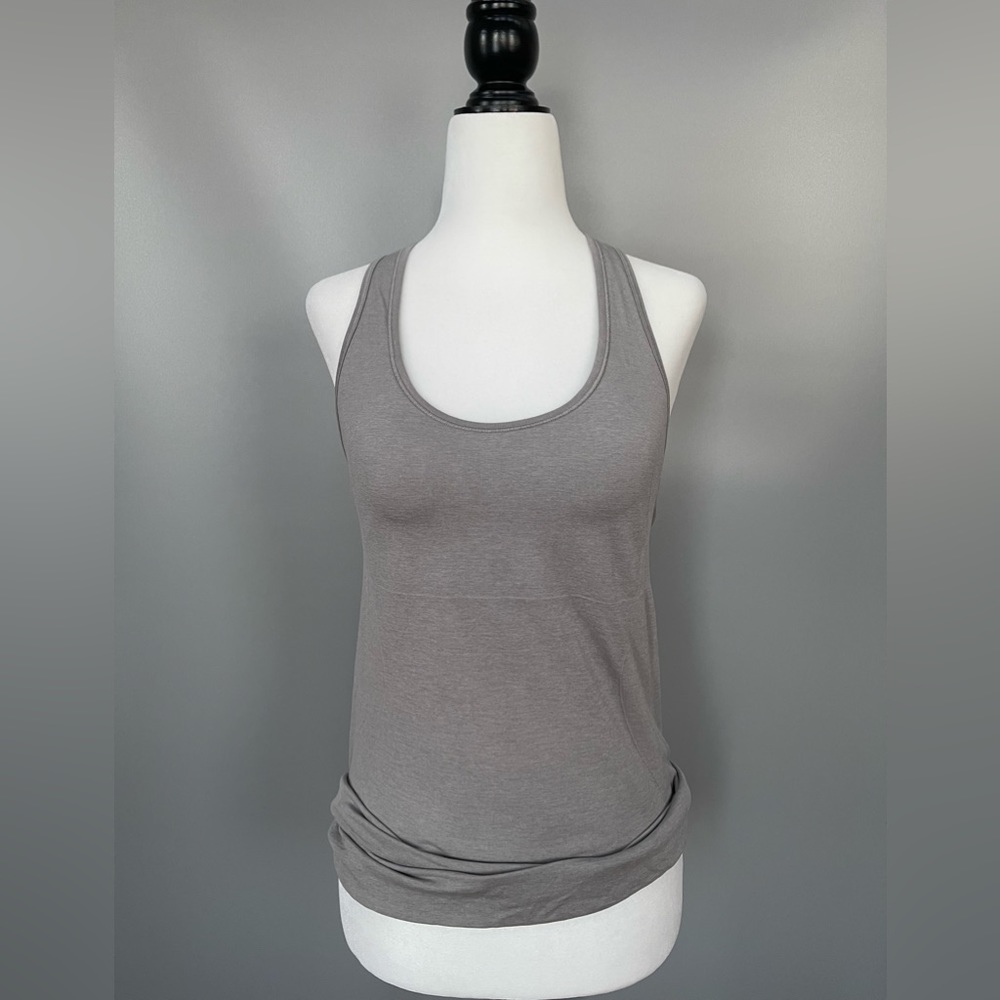 Lulu lemon tank top grey size 10 excellent condition
